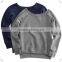 Juniors Tri-blend Wideneck Sweatshirt Lightweight Plain Crewneck Sweatshirt Women Raglan Long Sleeve Sweatshirt Hoodie OEM