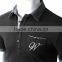 2015 embroidery pocket cheap fashion polo t shirts for men and women for company exployee with name and logo embroidery