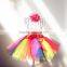 rainbow tutu skirts kids rainbow tutu