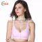 HSZ-MDSM9622 New Design Ladies Traditional Push-Up Bra Mature Women Breathable Sexy Hot Cotton Camisole Bra