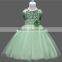 Sleeveless Paillette Kids Flower Girl Tutu Dresses