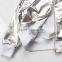 ShiJ Silver Jacket Skirt Headband 3pcs Kid Clothes