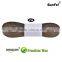 Attractive Heavy-Duty Waxed 7mm Width Flat White Laces for Trekking Walking Hiking Work Cross-Country Shoes - All Size