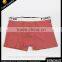 Various solid color cotton simple design boxer underwear with competitive price