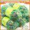 China fancy yarn exporter best wholesale oeko tex 100% spun dyed polyester feather yarn lantern knitting yarn for carpet