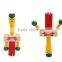 Hot sale wooden baby hand shacking bell toy educational musical toys