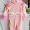 factory supply pink color outdoor performance stage garment for girls