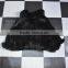 SJ468 Black Hand Make Factory Haining Mink Fur Capes