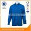 Good quality 100% cotton fire retardant FR long sleeve safety shirt with logos