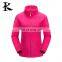 Women warm full zip jacket