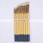 Short Wooden Handle Artist Bristle Paint Brushes