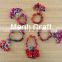 Vintage Pearl Beaded Colorful Pom POM Banjara Tassel Armlet Arm Band /Bracelets