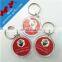 Made in Guangzhou printed photo keychain / custom acrylic keychain
