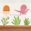 Sea world DIY nursery room wall decals