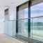 Aluminum U Channel Glass Balustrade with Stainless Steel Base Cover