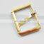 Zinc alloy gold plated slide buckle for bags