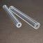 High purity clear fused OD 1-500mm quartz glass tube