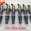 C9 engine fuel injector 387-9433 for 330 excavator
