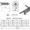 high tension Fasteners OEM full size wood screw din7997/571