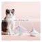 Automatic educational cat teaser toy with feather interactive rotate cat teasing toy