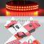 New pet supplies node USB charging LED light dog collar for small and big dogs
