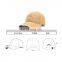 Adjustable Pure Color Waterproof Low Profile Baseball Cap Hat for Sports