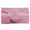 newest style wholesale pure loop hairband soft poucy lovely kid head band for newborn girl casual wear