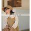 6664/Solid Simple Baby Girls Cotton Dresses Korea Fashion Sweet Suspender Skirt
