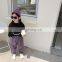 Girls' diagonal placket corduroy pants 2020 autumn and winter new Korean boy baby pants thickened warm carrot pants