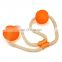 new release two ball dog chewing toy interactive toy with ropes