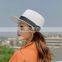Korean hot-selling big-brimmed straw hat outdoor sports beach hat sun protection hat ladies hats
