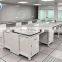 Hospital Laboratory Furniture Lab Work Station with Wheels Cabinet