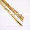 hard high glossy shiny golden plastic U shape plastic strip for KT board advertisement board