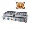 Professional Poffertjes Grill Double Plate Cake Pancakes Maker 50Holes Electric Standing French Danish Pancake Machine