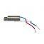 3v 6mm 612 high vibrating speed small coreless eccentric vibration dc motor for massager