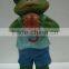 Custom Lifelike Resin Frog Doctor Resin Colorful Painting Figurine Statue