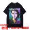Supply Charlie Luciano tide brand CL dark fairy tale print round neck short-sleeved T-shirt first-hand source