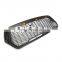 Mesh Grille with LED Suitable For Hilux Revo Rocco 2019+ Matte Black ABS Plastic