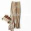 Women Soft Plain Knit Cashmere Lounge Pants with Drawstring