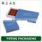 Custom perfect printing chocolate cake and wine kraft food paper with window sweet cardboard packaging box