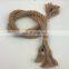 Fabric Braid Cable Natural decorative hemp rope pendant Pendant Light Lamp