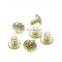 cheese flat head hardened brass machine screws