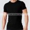 men's standard fit short sleeve 60% Cotton 40% Polyester  Muscle Fit Seamless Blank Quick Dry Plain Dyed Hot Basic Men T-shirts