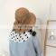 Summer and autumn sun hat female  big brim outdoor sunscreen  basin hat bow fisherman hat