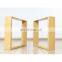 Table Legs Heavy Duty Furniture Office Dinning Desk X Shape Steel Coffee Dining Luxury Modern Metal Table Legs Gold For Table