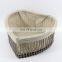 new design heart shape rattan wicker kids storage basket baskets