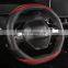 RTS Autoaby Classic Fashion Carbon Fibre PU Leather Auto Accessories Interior Steering Wheel Cover