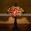 Wholesale Factory offer Tiffany Table lamps sunflowers desk lamp Tiffany stained glass lamp for home decorations