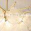 Nordic Ring LED Pendant Light Geometric Circle Iron Lamps Luxury Bedroom Dining Living Room Home Decor Indoor Hanging Lightings