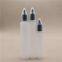 Hot pen shape crystal cover oil ink  E-liquid bottle childproof cap squeeze plastic pet e-juice vape oil dropper bottle